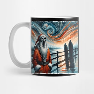 Santa's Silent Night Scream Mug